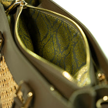 Load image into Gallery viewer, Thara Burgundy Microfiber Leather Tote